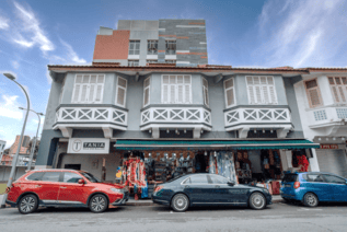 Three adjoining corner freehold shophouses for sale at $19 million within Farrer Park