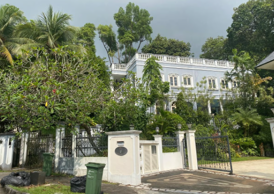 Stately, freehold Good Class Bungalow in the prestigious Dalvey Estate GCBA for sale by tender