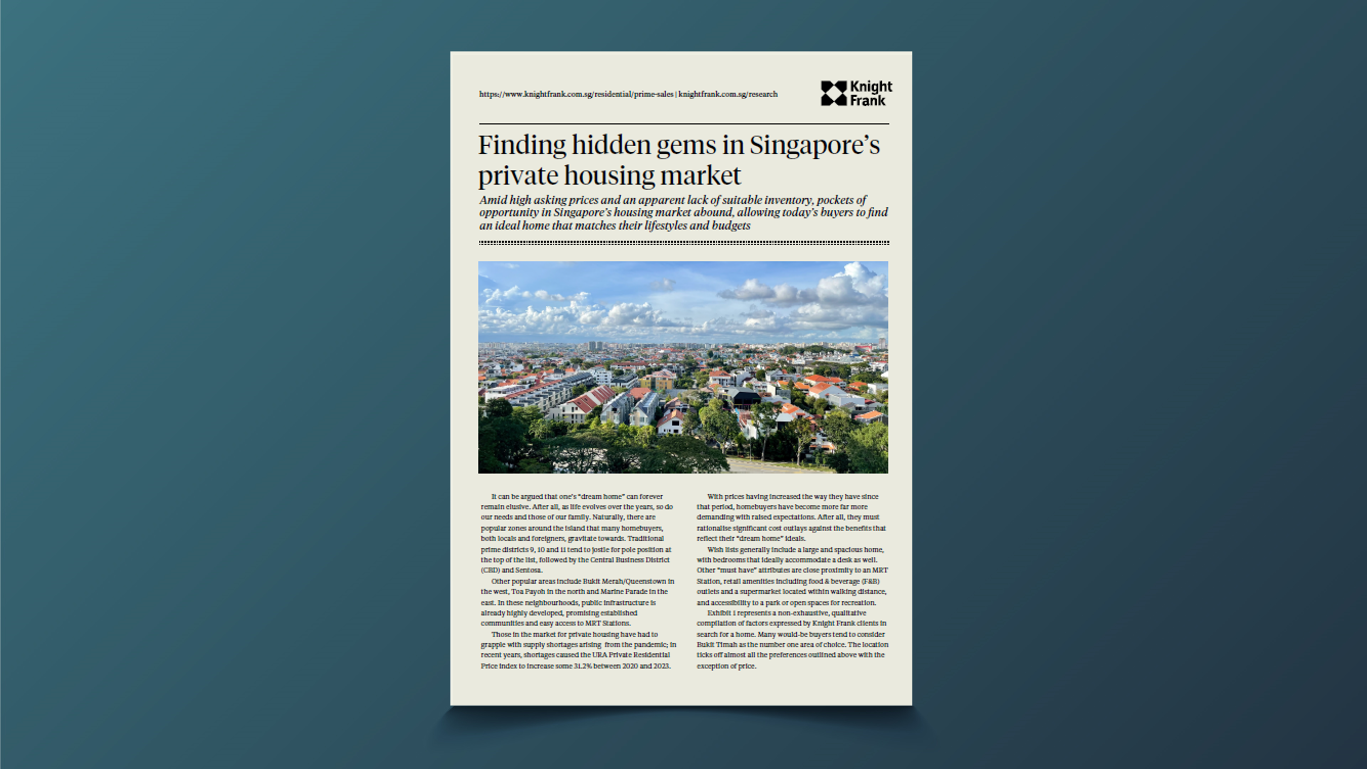 Image of Finding Hidden Gems in Singapore’s Private Housing Market