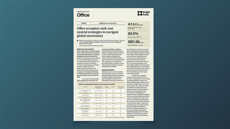 Image of Singapore Office Market Update (Chinese Ver)