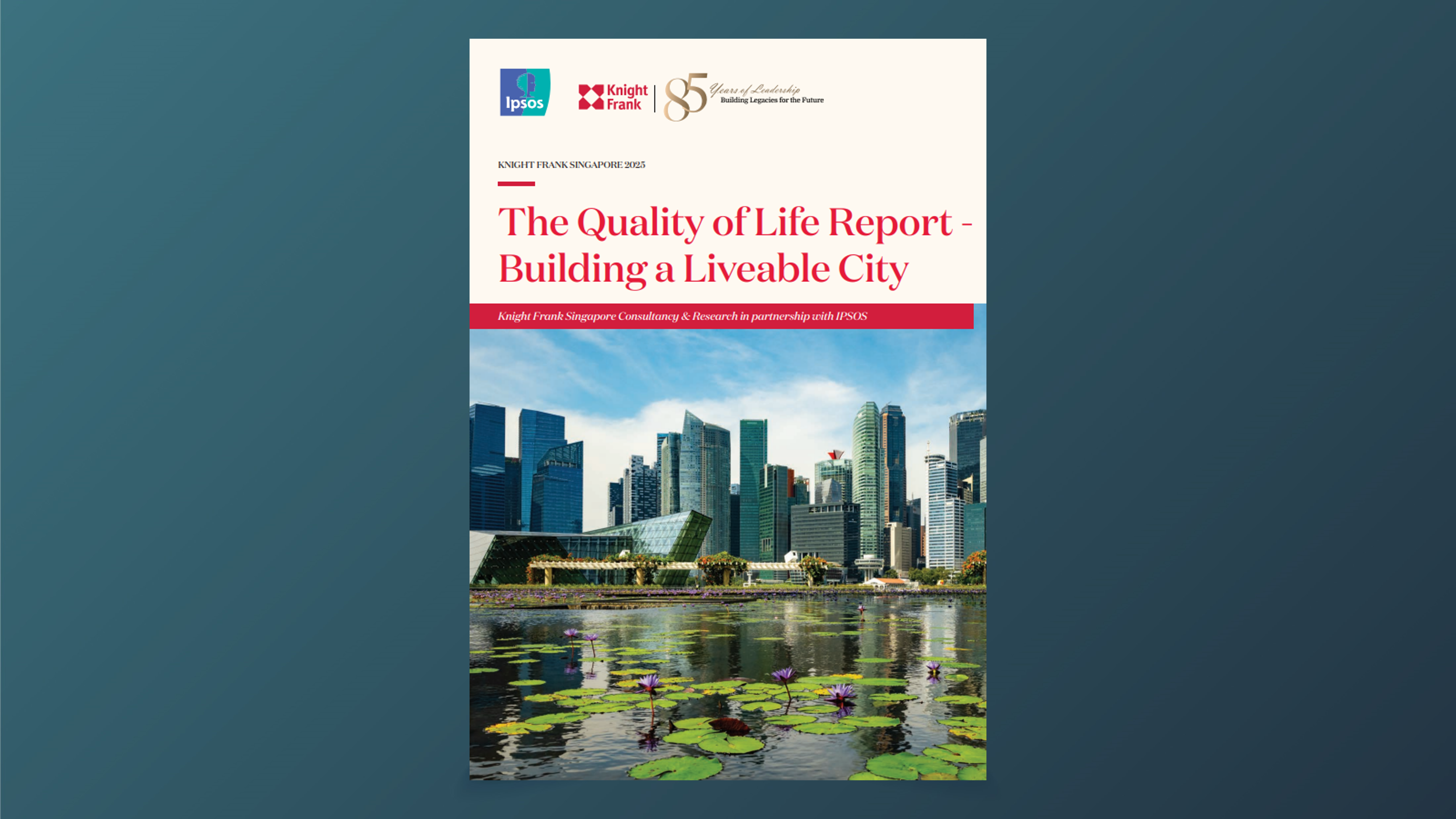 Image of The Quality of Life Report: Building a Liveable City